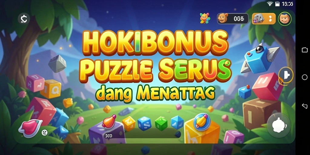Screenshot utama HOKIBONUS menampilkan gameplay yang seru dan menantang.