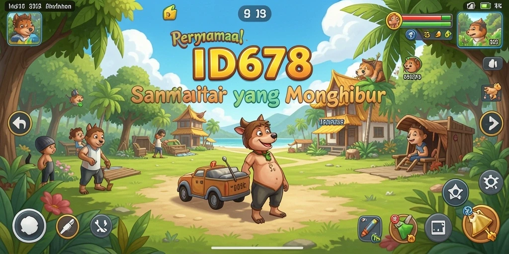 Tangkapan layar gameplay <strong>ID678</strong> yang menyenangkan dan penuh warna.