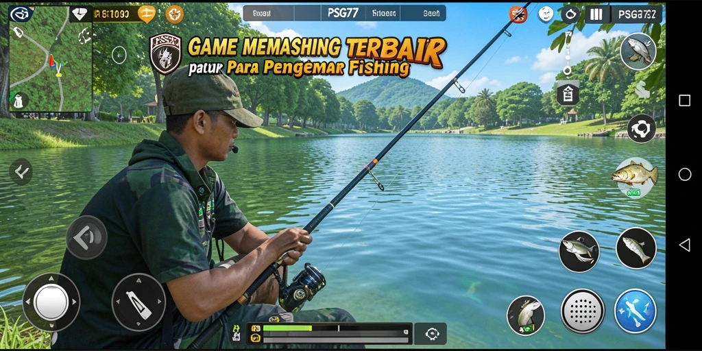 Tangkapan ikan yang menarik dalam gameplay PSG77.