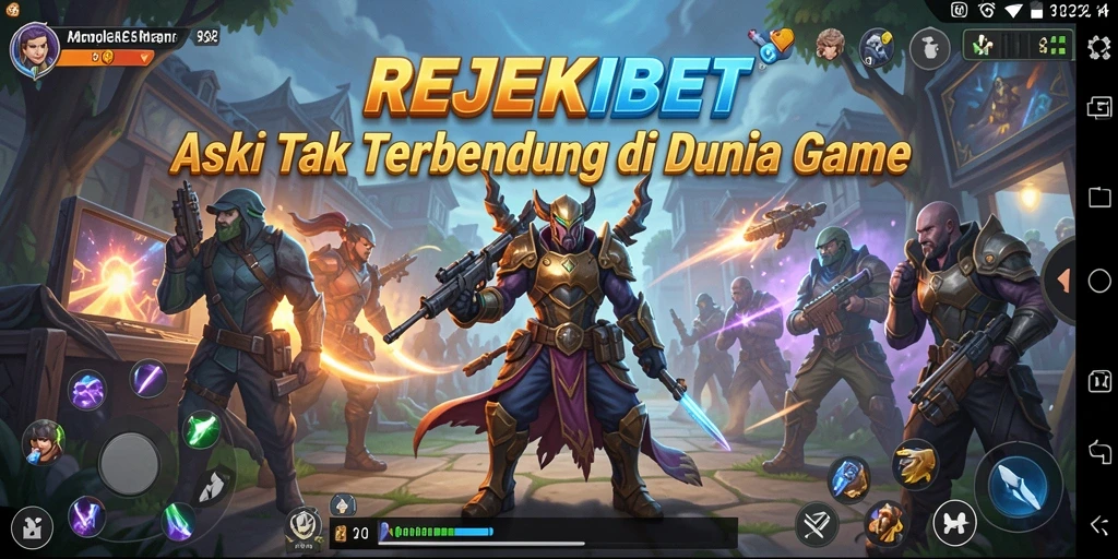 Screenshot gameplay seru REJEKIBET dengan aksi mendebarkan.
