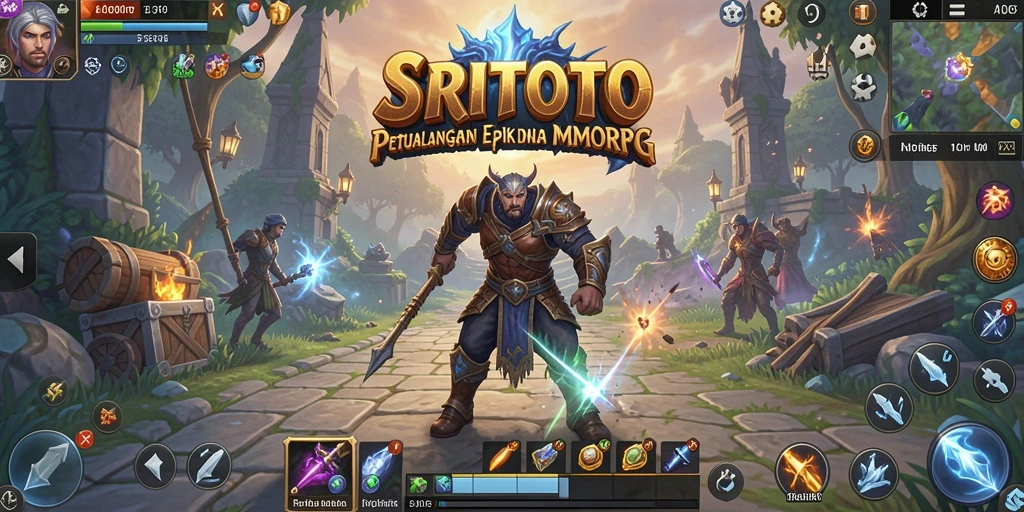 Tampilan menawan dari karakter dan dunia dalam screenshot SRITOTO.
